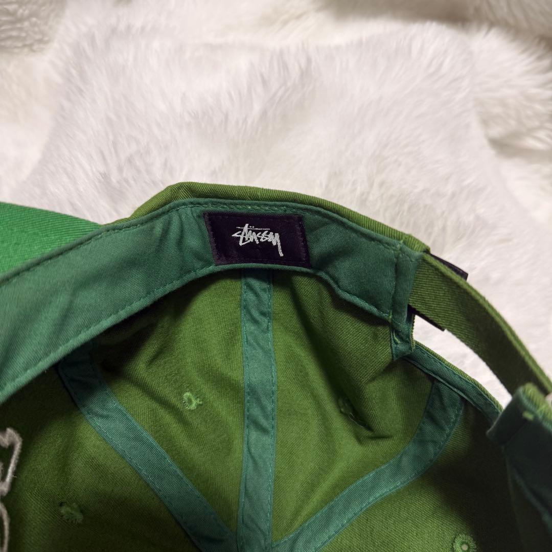 stussy キャップ ライム グリーン 緑