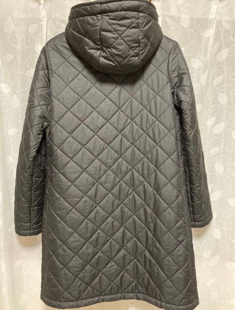 MACKINTOSH キルティングボアコート　ブラック　36