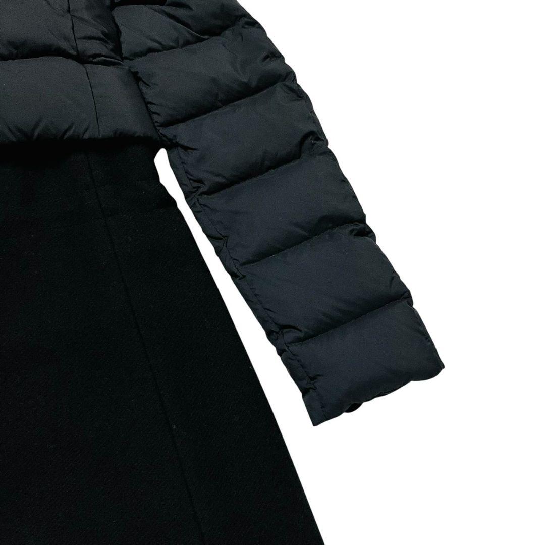 定価20万　HERNO ヘルノ エストネーション　異素材　ロングダウンコート