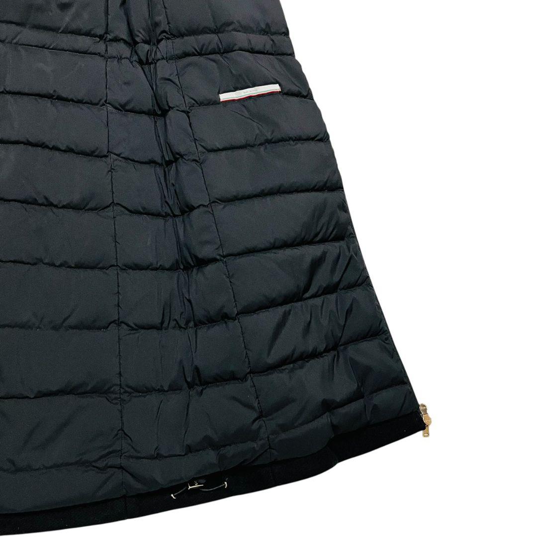定価20万　HERNO ヘルノ エストネーション　異素材　ロングダウンコート