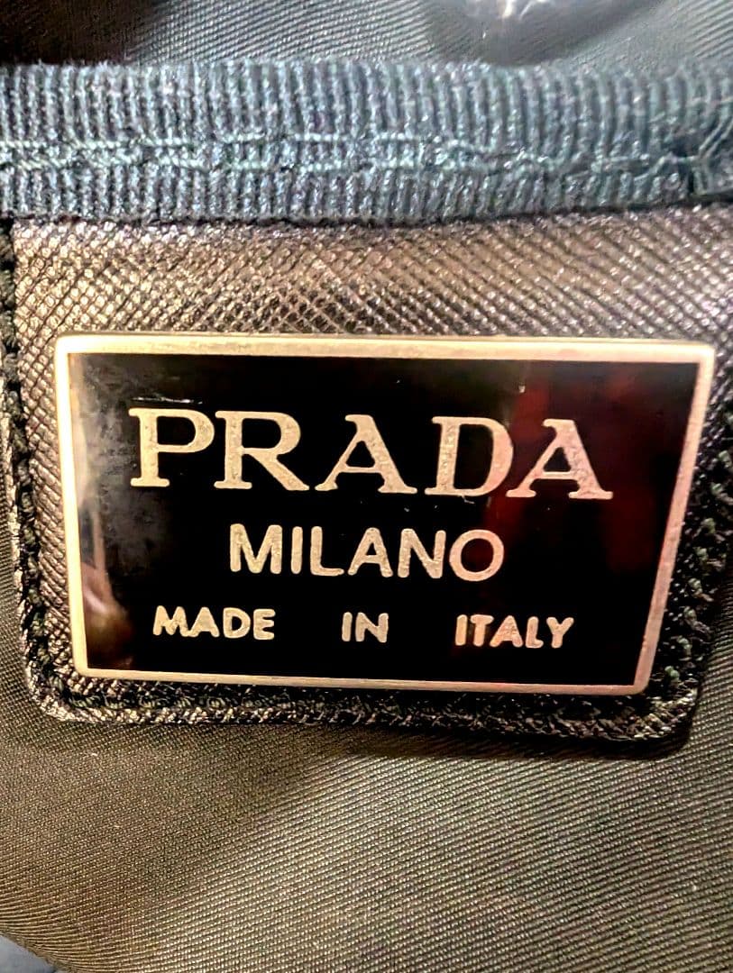 ✨美品✨　PRADA　プラダ　ボストンバッグ　トリプルジップ　三角ロゴ　大容量