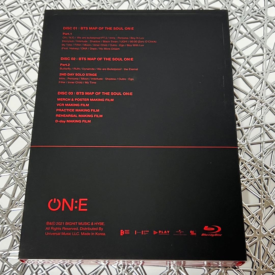 BTS 【MAP OF THE SOUL ON:E】Blu-ray 未再生