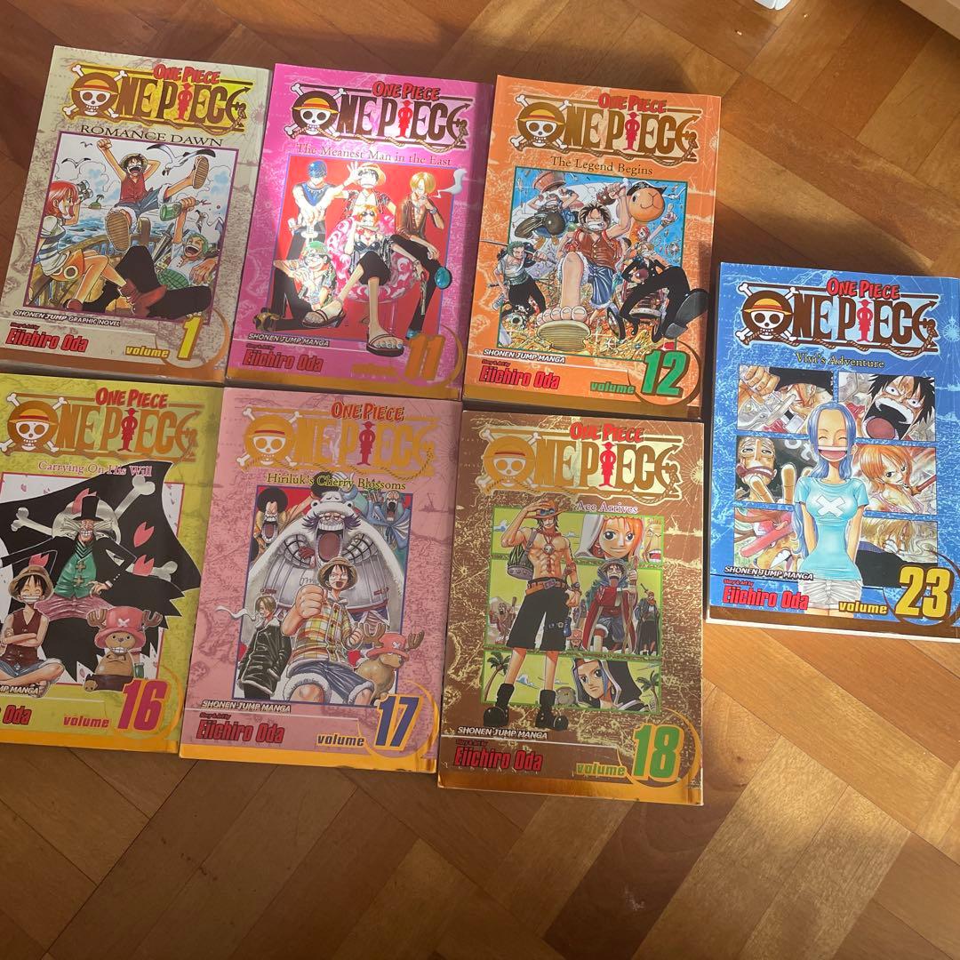 海外版　漫画　英語　ワンピース　ONE PIECE
