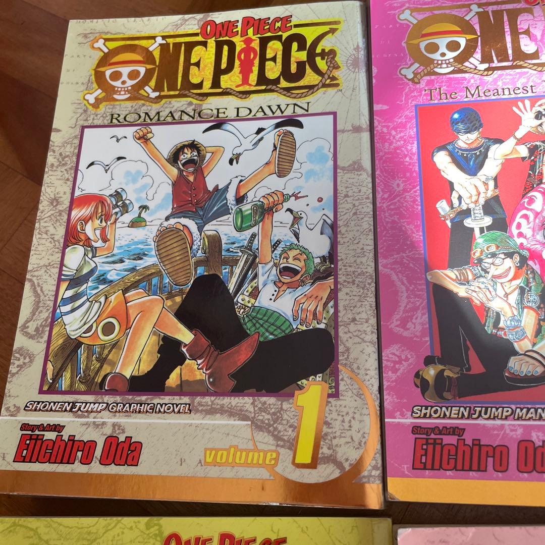 海外版　漫画　英語　ワンピース　ONE PIECE