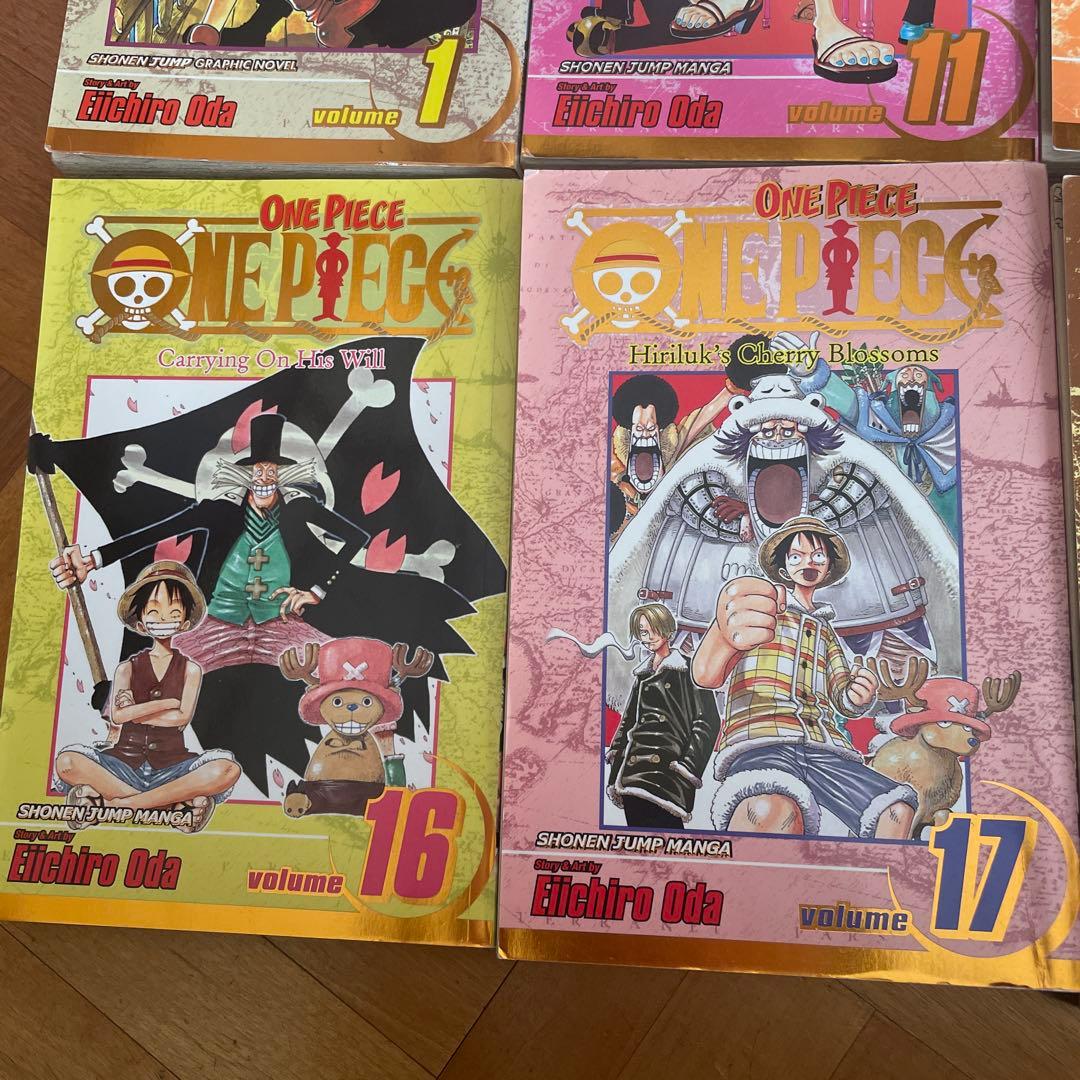 海外版　漫画　英語　ワンピース　ONE PIECE