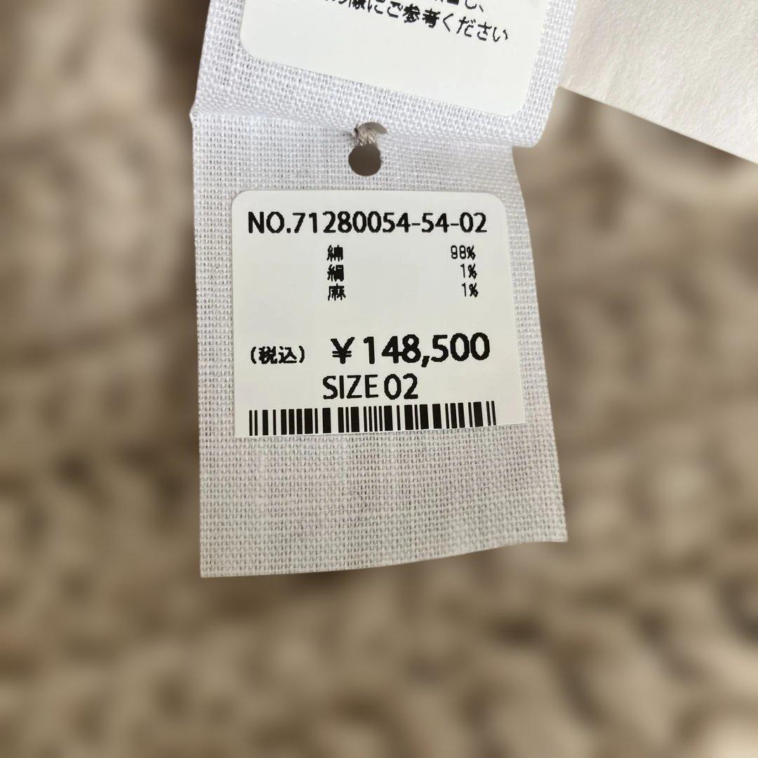 未使用品　45R クロッシェフラワーのボレロ　SIZE 02