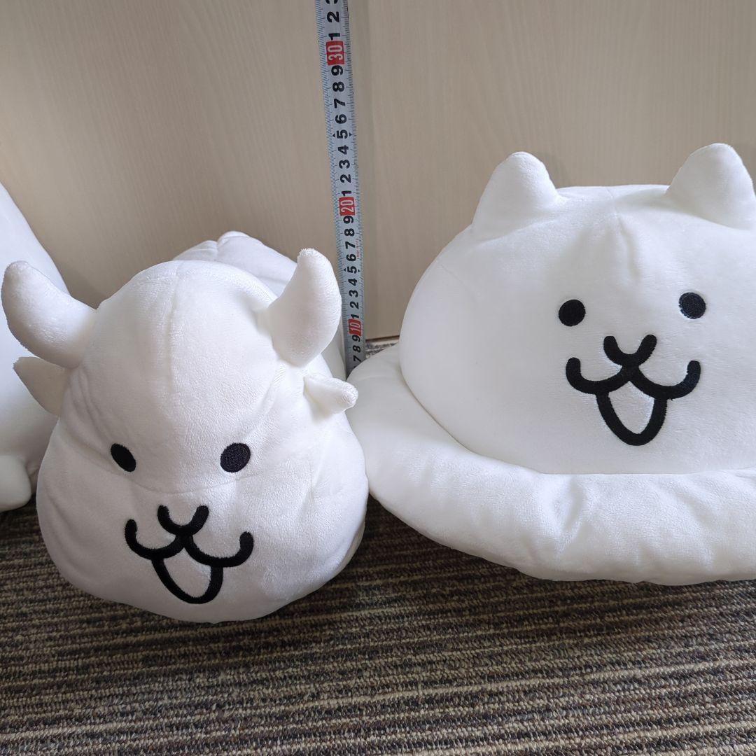 にゃんこ大戦争　BIG　ぬいぐるみ　セット　まとめうり　タンクネコ　ネコドラゴン