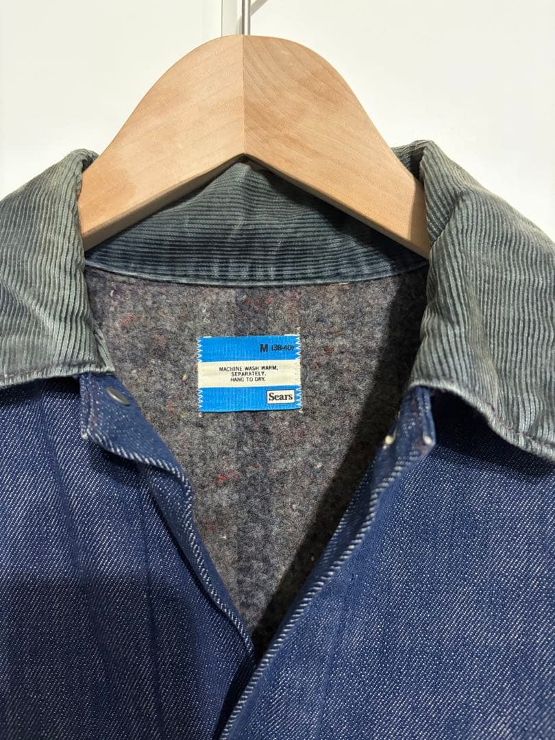 T*C様 SEARS（シアーズ）カバーオール ジャケット usa 80s M