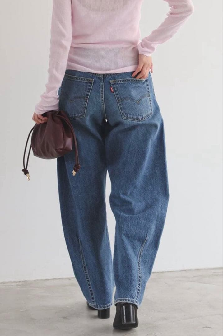 Levi's SLOBE別注 BAGGY DAD BARREL デニムパンツ