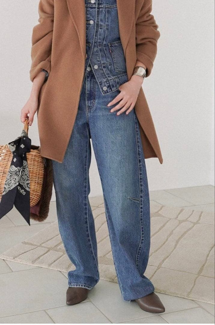 Levi's SLOBE別注 BAGGY DAD BARREL デニムパンツ