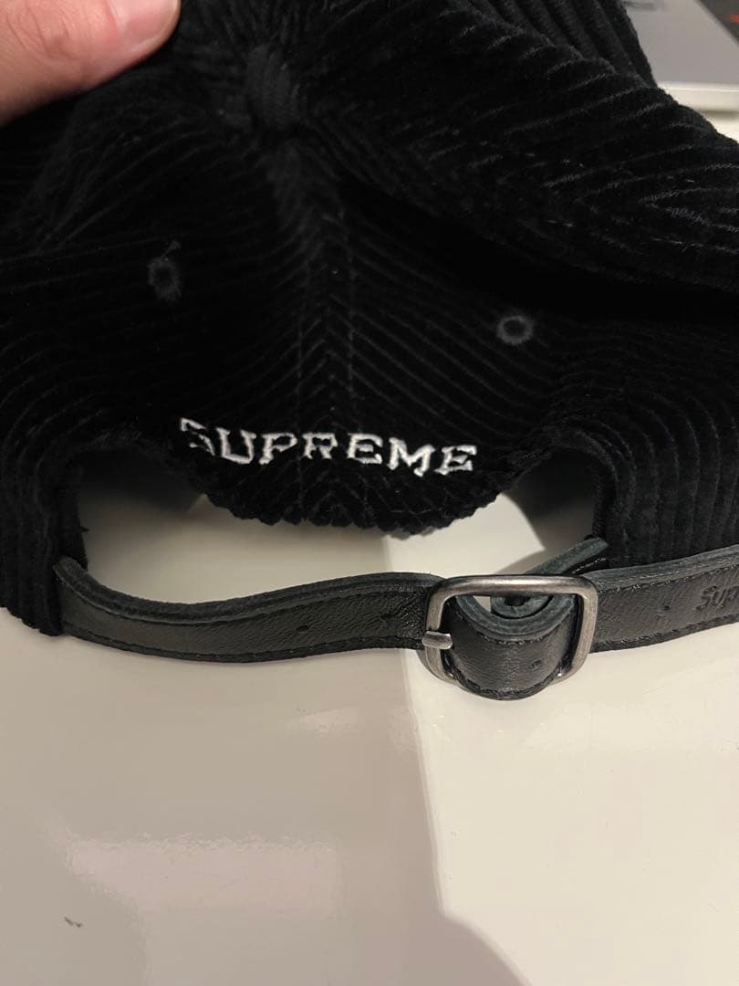 帽子 Supreme Corduroy S Logo 6-Panel \"Black\"