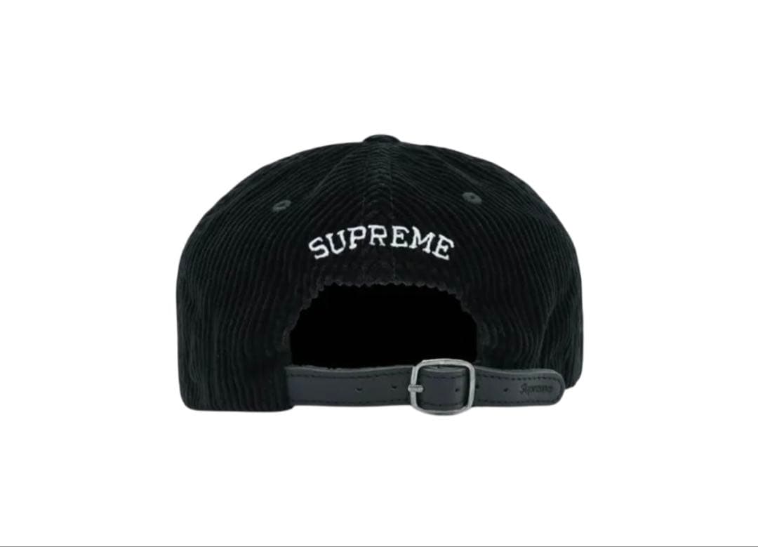 帽子 Supreme Corduroy S Logo 6-Panel \"Black\"