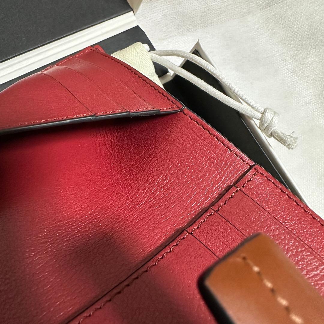 ショッパー付き！LOEWE ロエベ コンパクト ジップウォレット ミニ財布