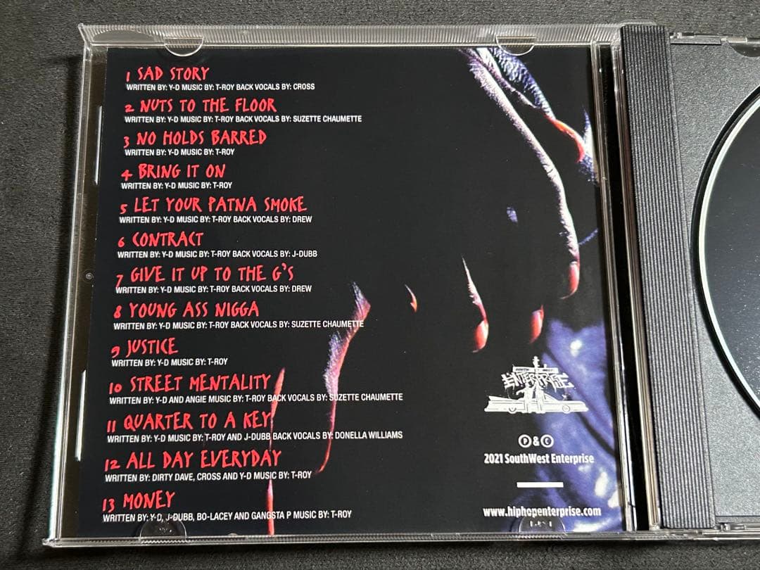 洋楽 Y-D GIVE IT UP TO THE G's \"CD\" G-RAP