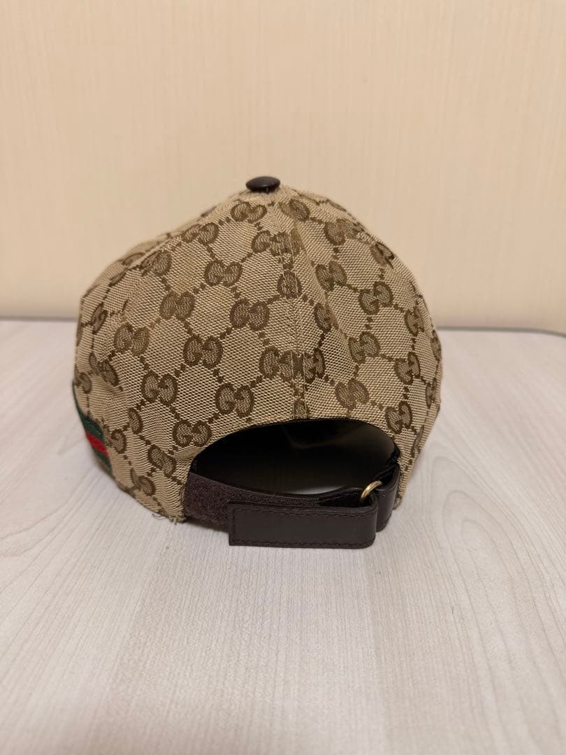 GUCCI GGパターン ベースボールキャップ保存袋付き