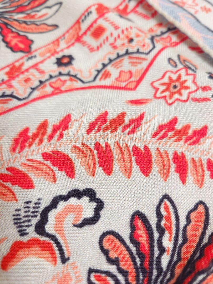 エトロ　ETRO　ストール　ショール　箱付き　ペイズリー　カシミヤ　シルク　小判