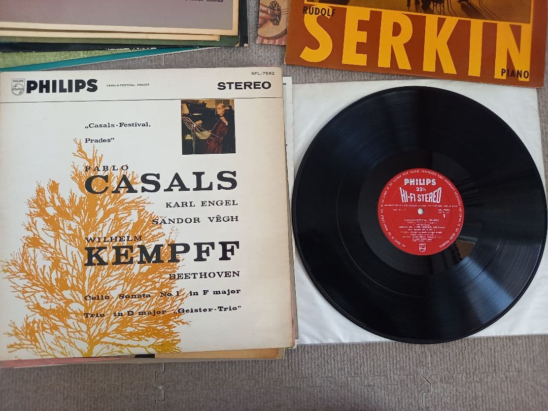 ベートーベン16枚　中古LP　本枚の状態良好　名盤有り　1950年～