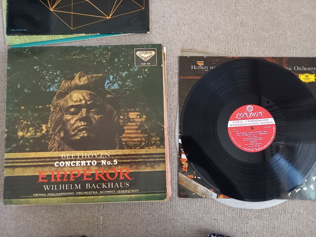 ベートーベン16枚　中古LP　本枚の状態良好　名盤有り　1950年～