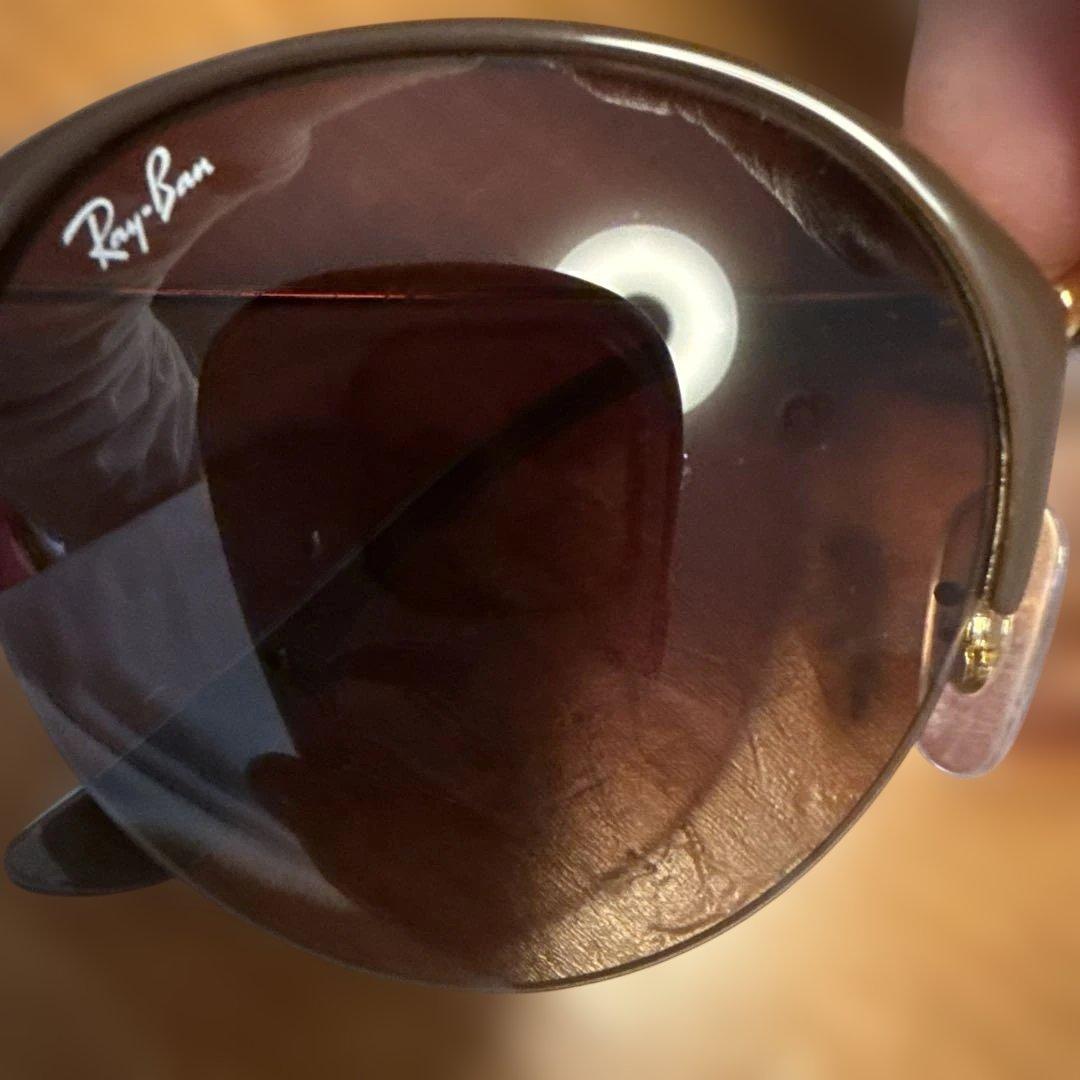 新品！Ray-Ban ブラウン ラウンド サングラス