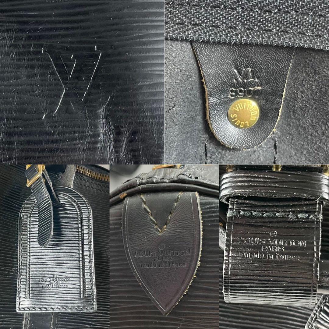 【美品✨】ルイヴィトン キーポル60 エピ ボストンバッグ ノワール 6907黒