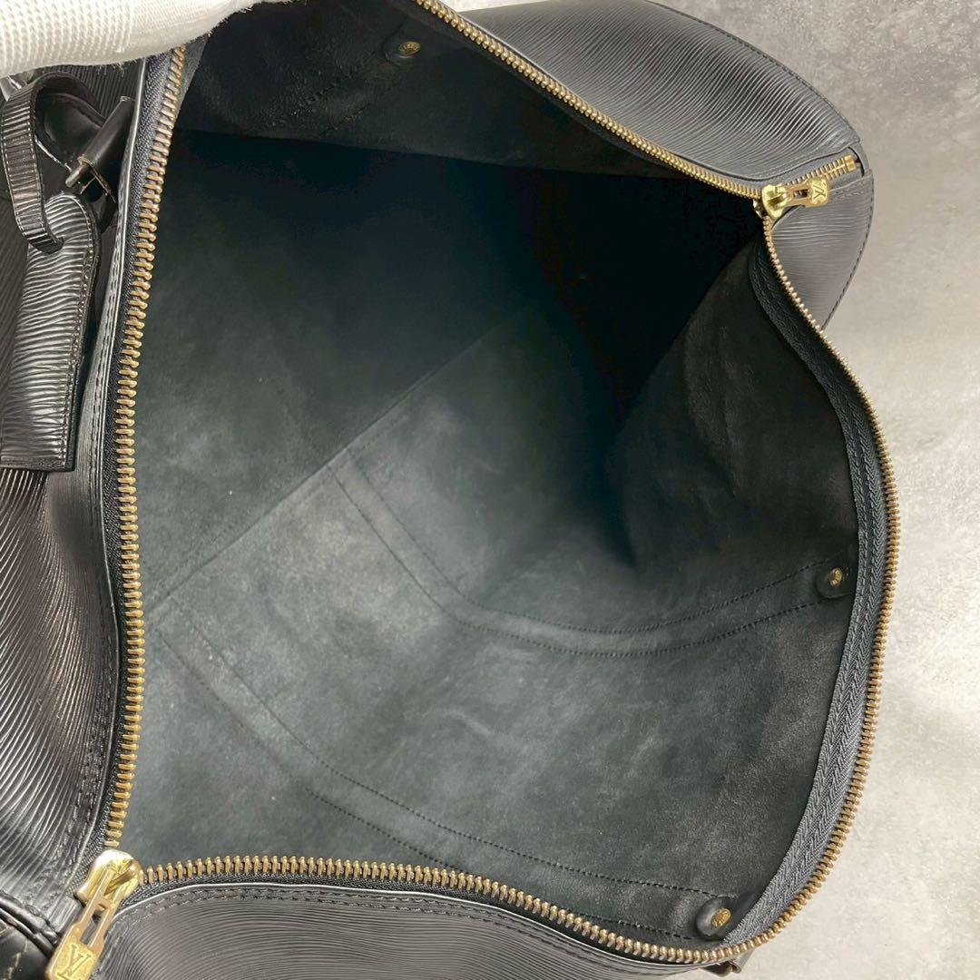 【美品✨】ルイヴィトン キーポル60 エピ ボストンバッグ ノワール 6907黒
