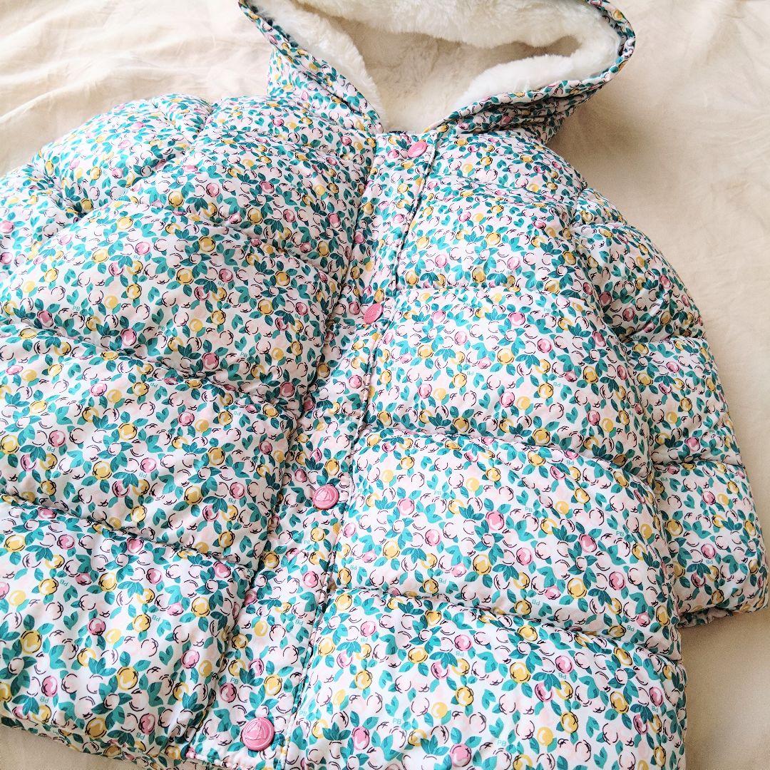 【未使用】PETIT BATEAU 中綿ジャケット 80 フリース 18M