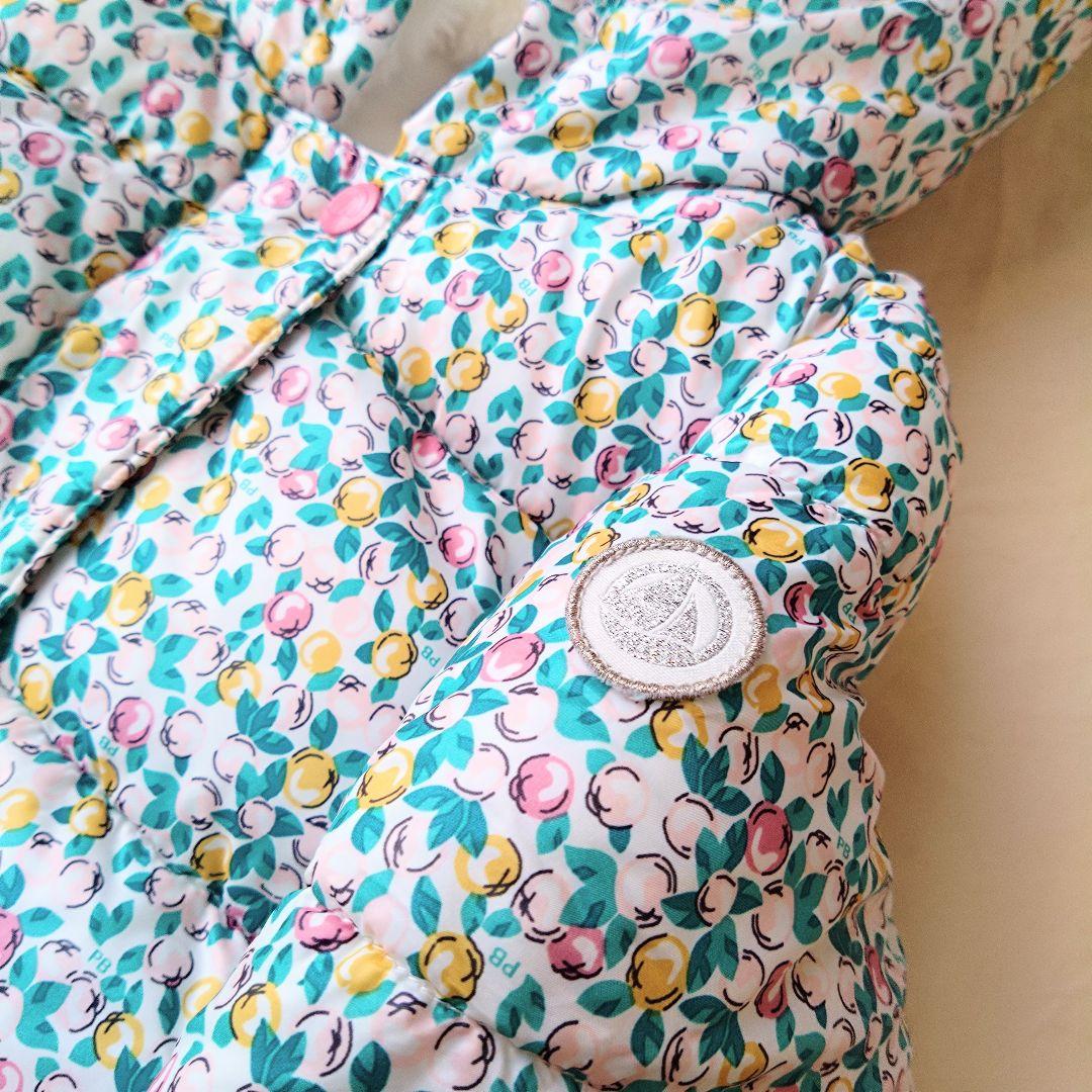 【未使用】PETIT BATEAU 中綿ジャケット 80 フリース 18M