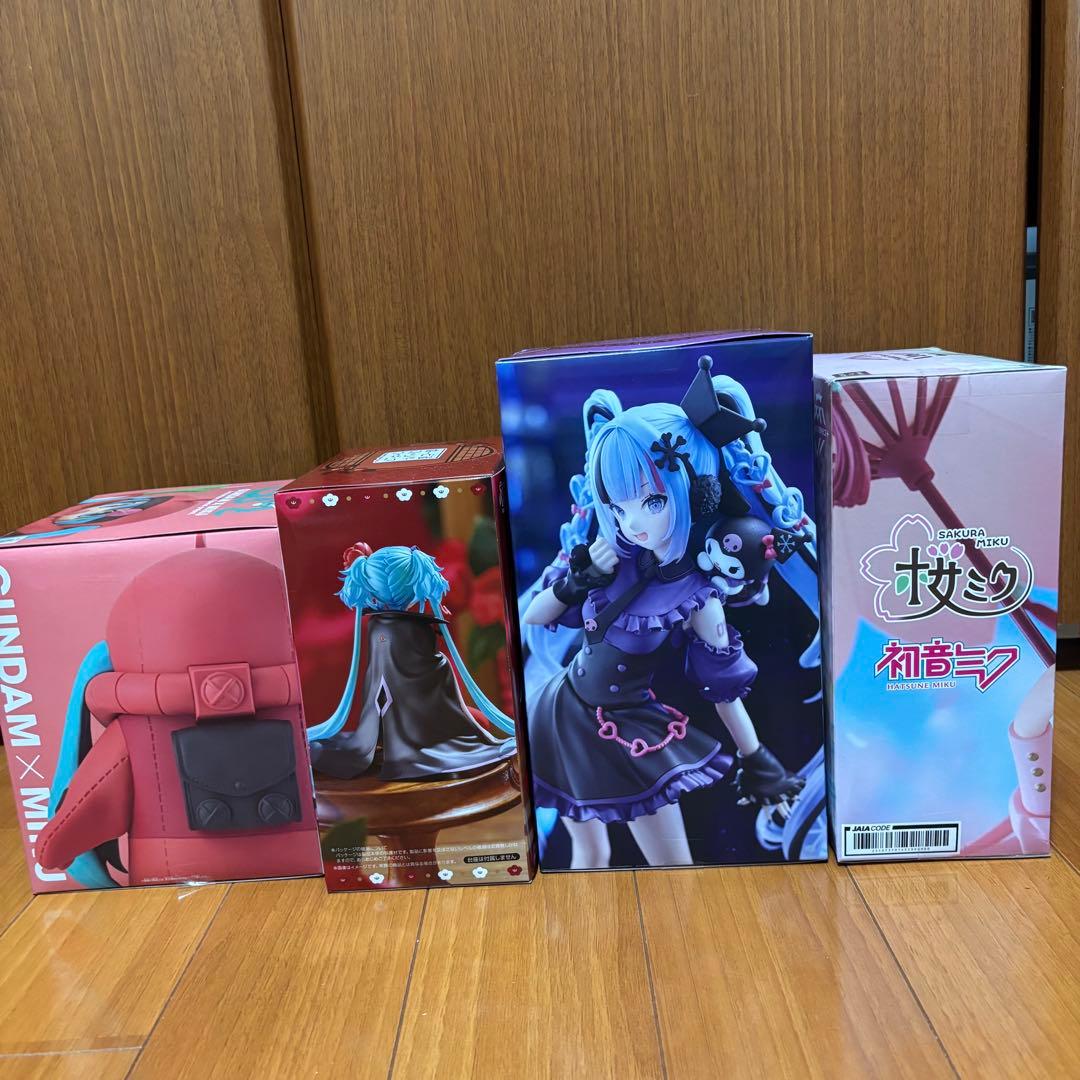 『未開封品・梱包済』初音ミク フィギュア4体 まとめ売り