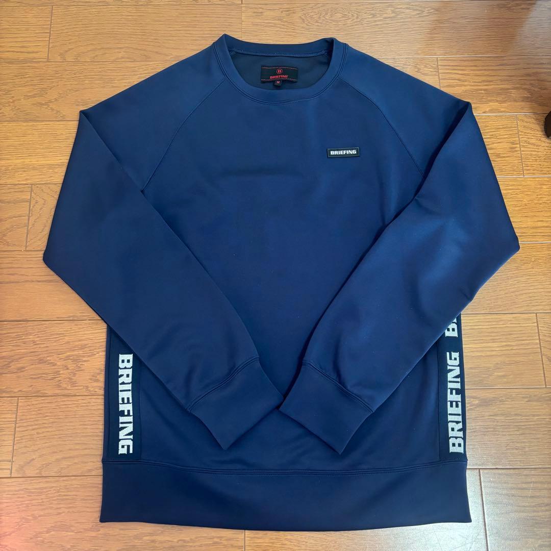 BRIEFING GOLF セットアップ　スウェット　ネイビー　上M 下L