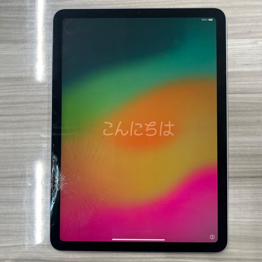 Apple iPad ブルー 画面傷あり