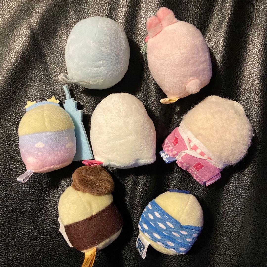 すみっコぐらし　ぺんぎん？　てのりぬいぐるみ　7種セット　サンエックス