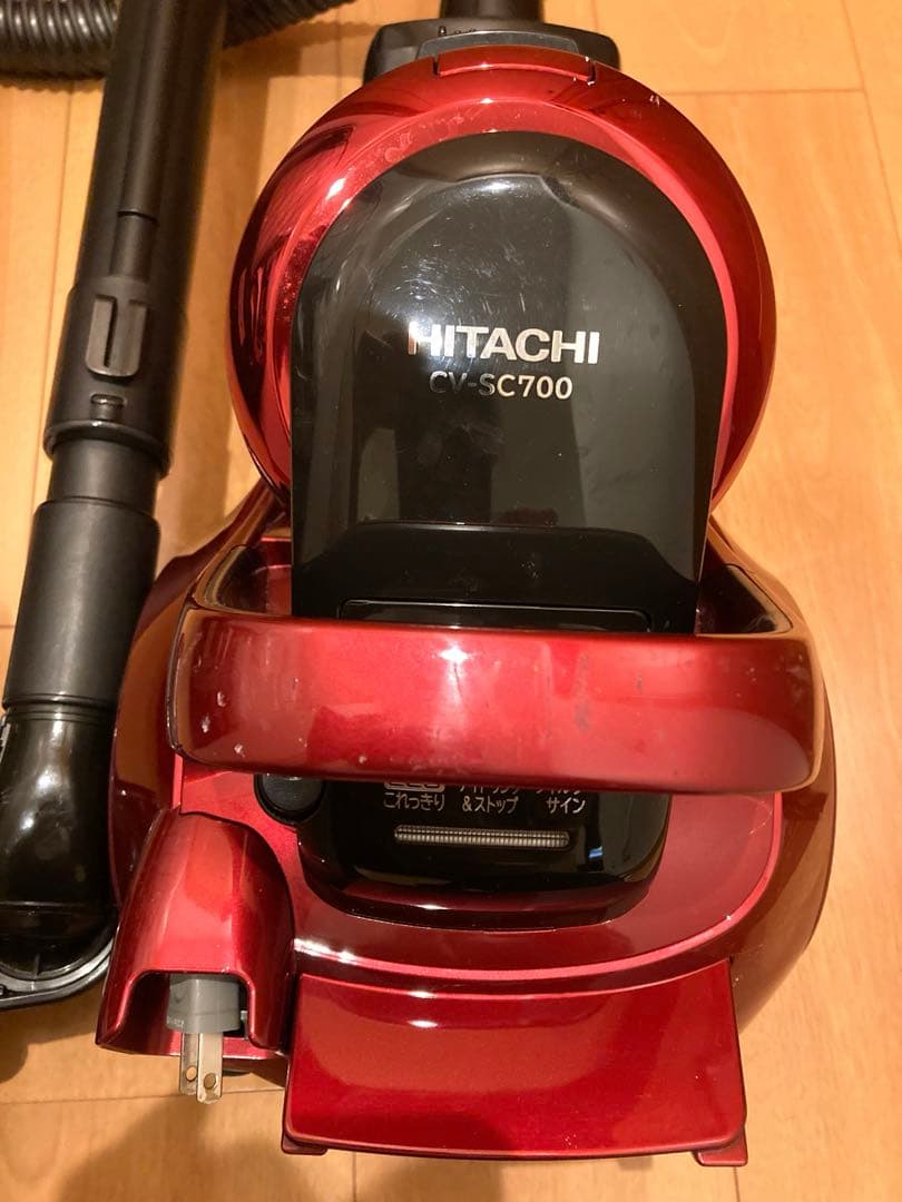 HITACHI CV-SC700 レッド掃除機本体C