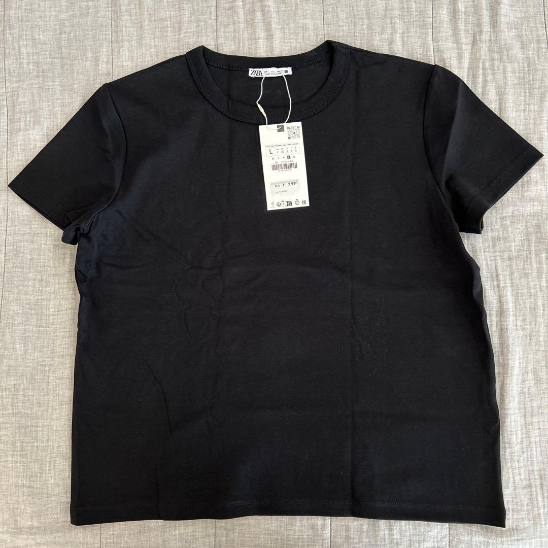 【未使用】ZARA Tシャツ3枚　Lサイズ
