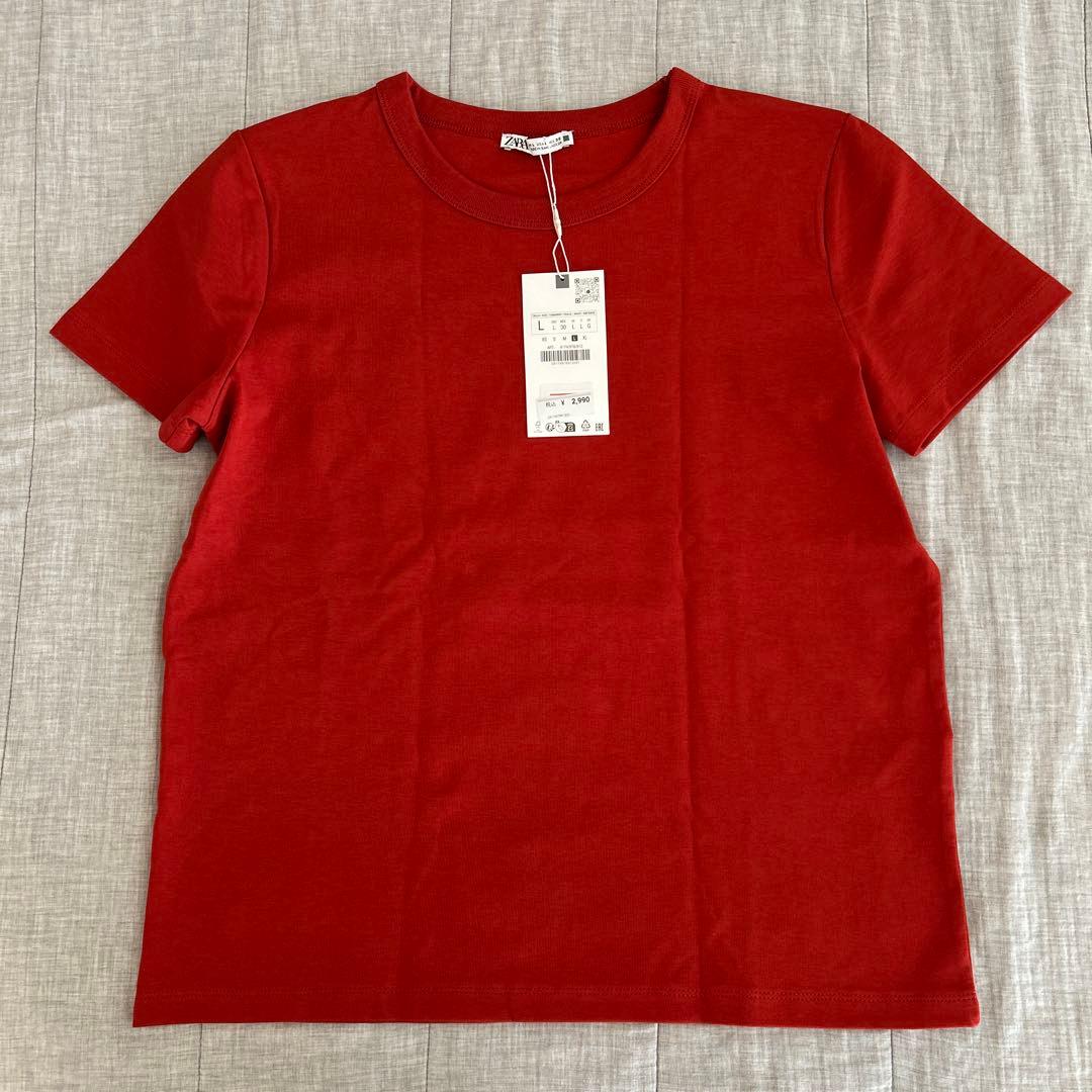 【未使用】ZARA Tシャツ3枚　Lサイズ