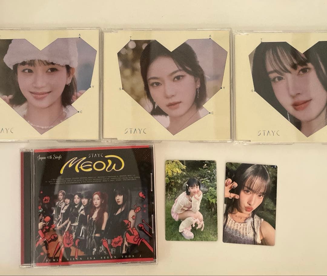 stayc cd まとめ売り 特典 トレカ 付き