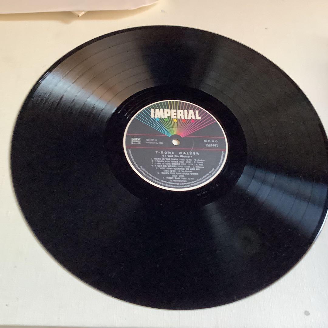 T-BONE WALKER I GET SO WEARY レコード