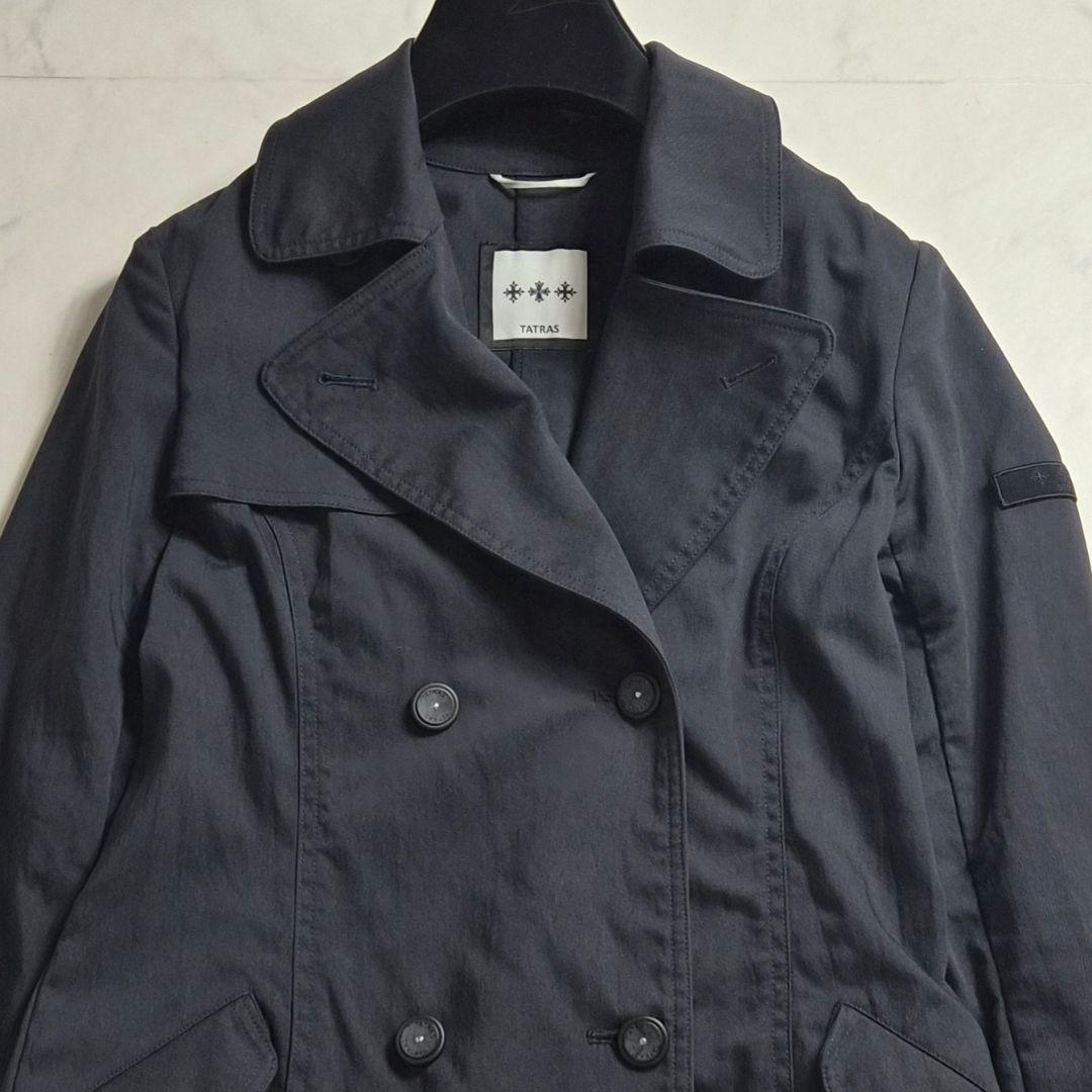 タトラス トレンチコートブラック M