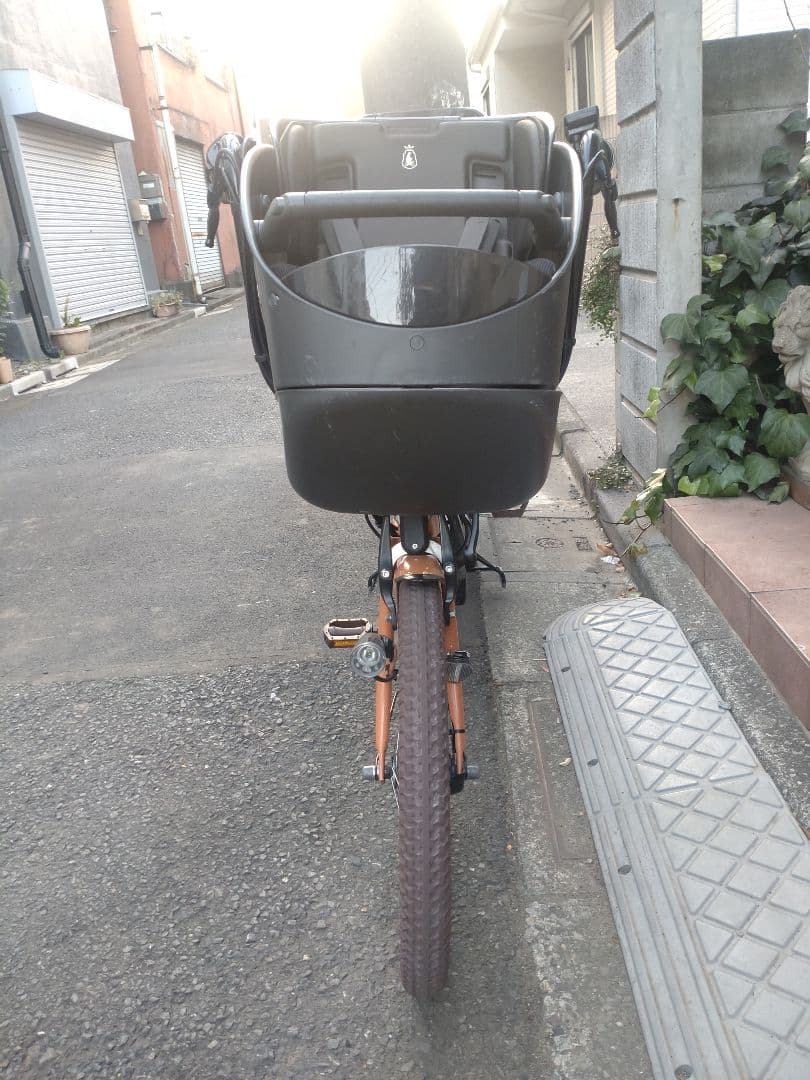 商談中★直接引渡可【ビッケBikkeポーラー】電動アシスト自転車★３人乗子供乗