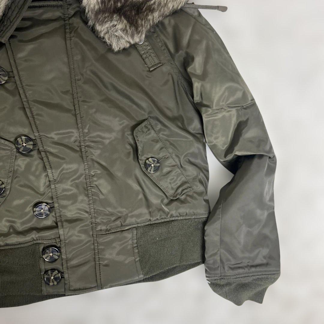 ジャケット・アウター DIESEL 00s archive n2b fur jacket XS