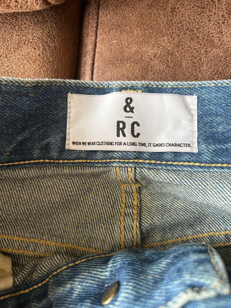 MZK　(カレンソロジー)/&RCワイドルーズデニムパンツ34