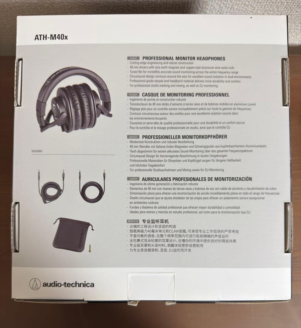 配信機器・PA機器・レコーディング機器 ATH-M40x
