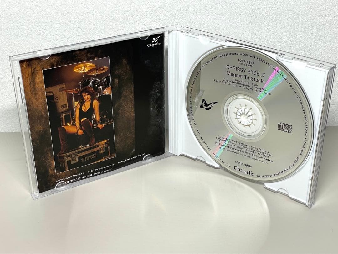 廃盤 CD クリッシー・スティール/マグネット・トゥ・スティール