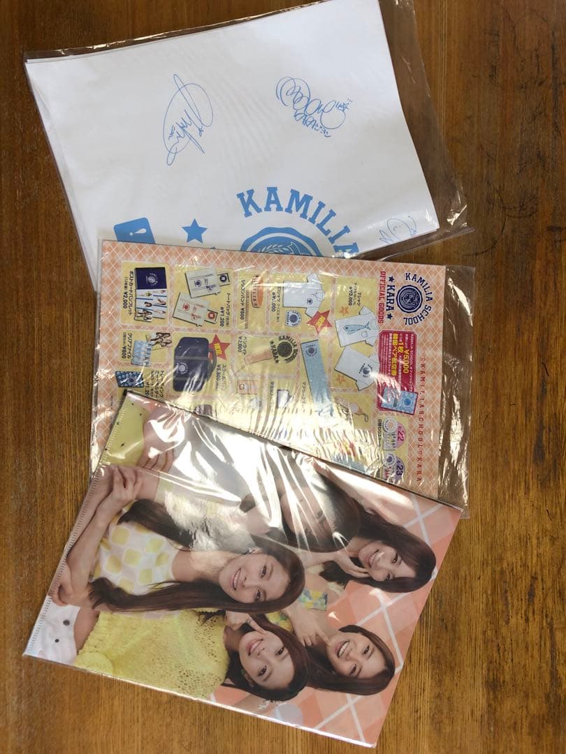 KARA★KAMILIA SCHOOL★エコバッグ ペンライト 団扇 グッズ一式
