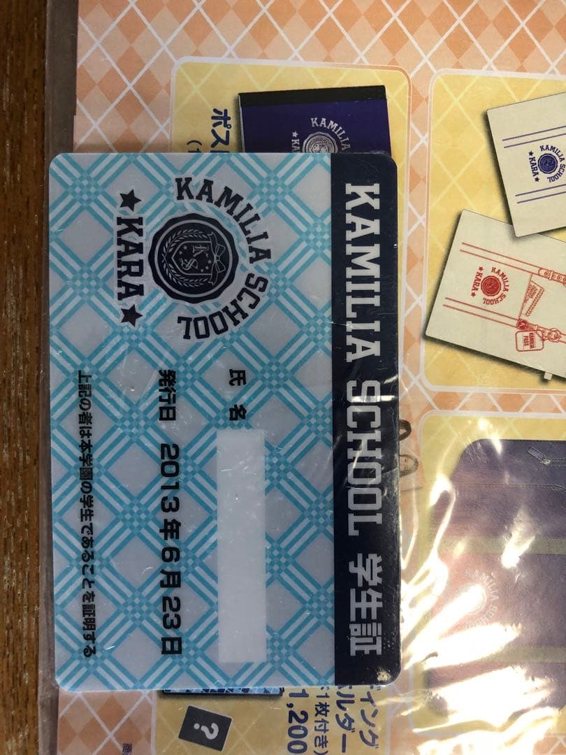 KARA★KAMILIA SCHOOL★エコバッグ ペンライト 団扇 グッズ一式