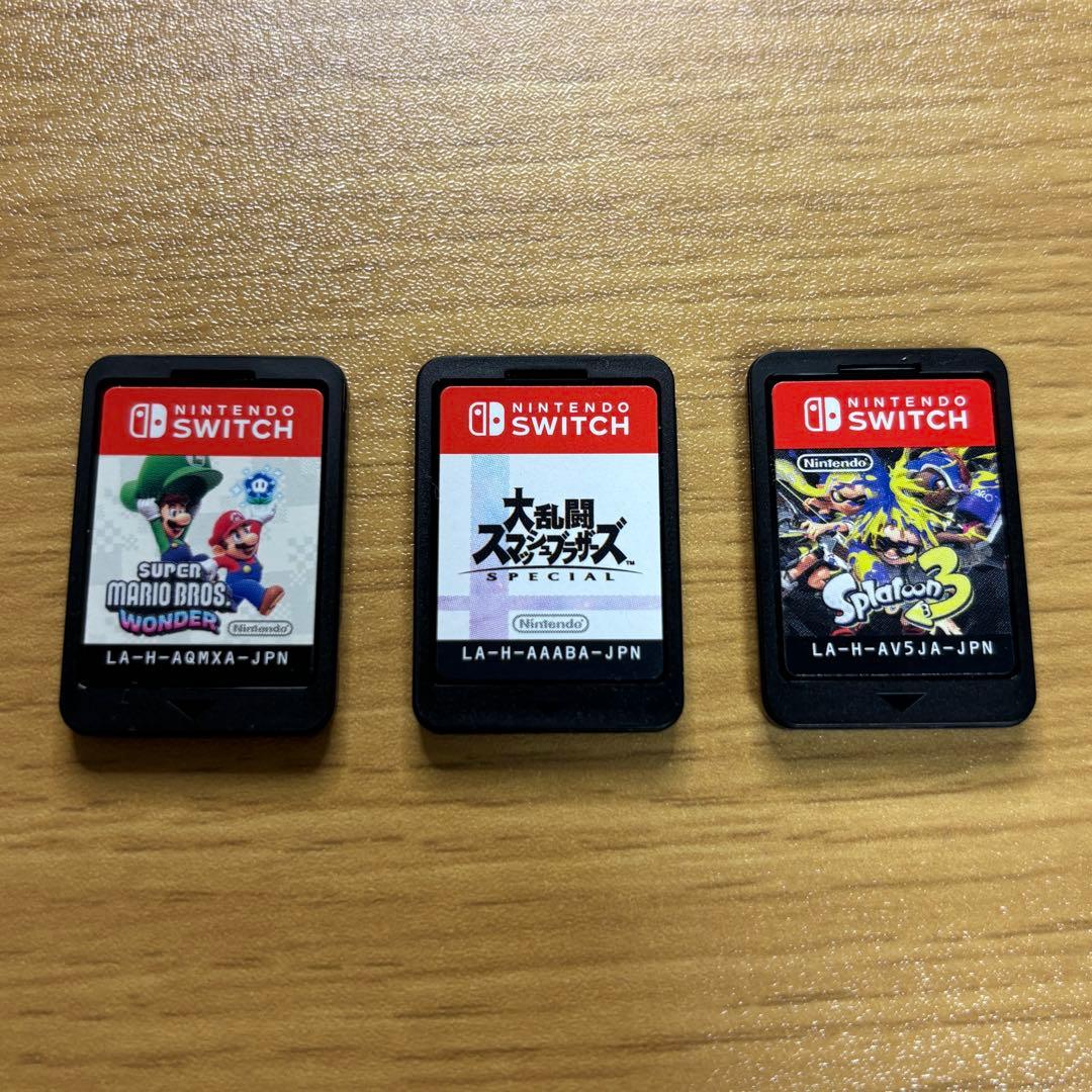 マリオワンダー スマブラSP スプラ3 ソフト セット