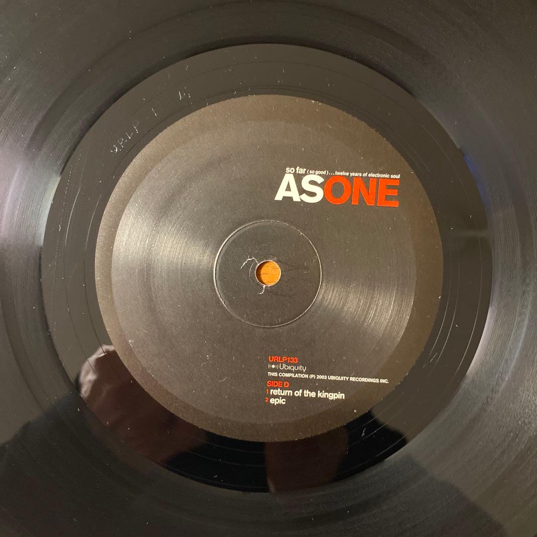 【入手困難】AS ONE / SO FAR (SO GOOD)　3枚組LP