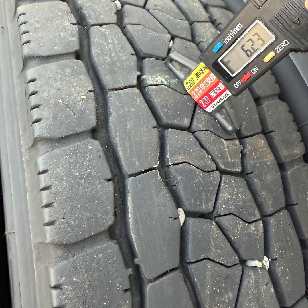 【6本セット送料込み】225/80R17.5 ブリヂストン　M800
