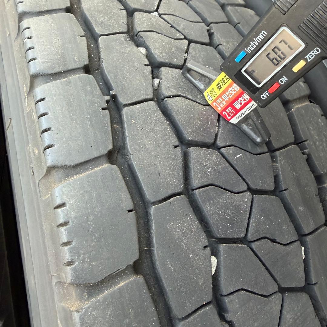 【6本セット送料込み】225/80R17.5 ブリヂストン　M800