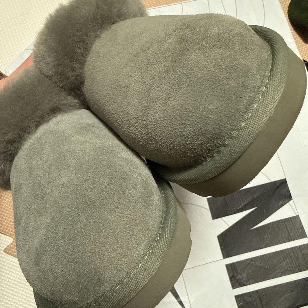 UGG グレー ムートンブーツ 27cm