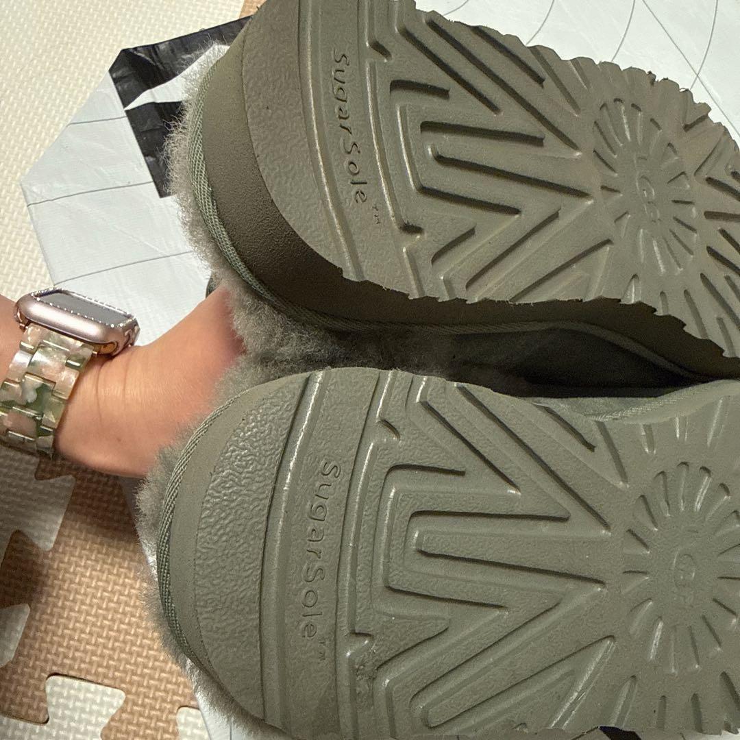 UGG グレー ムートンブーツ 27cm